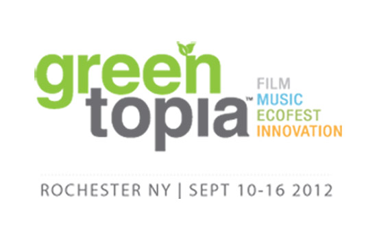 Logo for "Green Topia"
