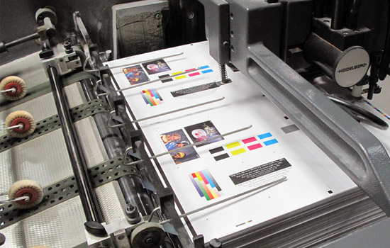 Printer making designs