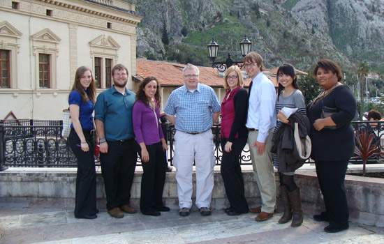 People gathered for picture