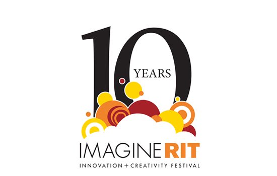 Poster for "10 Years of Imagine RIT: Innovation and Creativity Festival" 