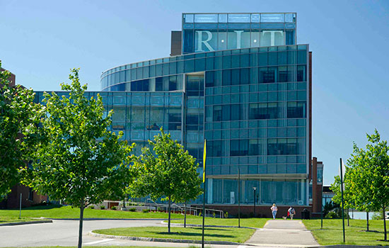 Sustainability building on RIT campus.