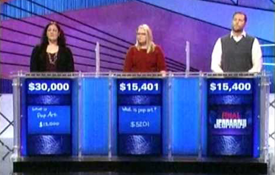 Picture of Jeopardy contestants