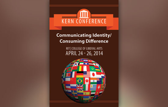 Poster for "Kern Conference: Communicating Identity/ Consuming Differences"