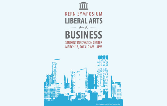 Poster for "Business Student Innovation Center"