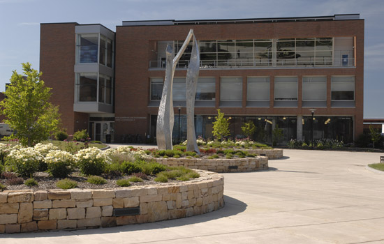 Picture of classroom building