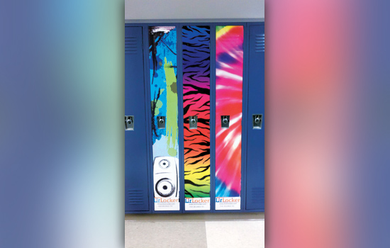 Picture of lockers