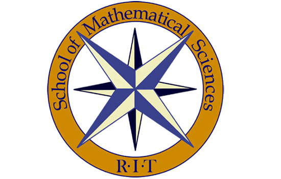 Logo for "RIT's School of Mathematical Sciences"