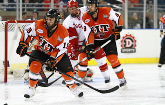 RIT Hockey players in game