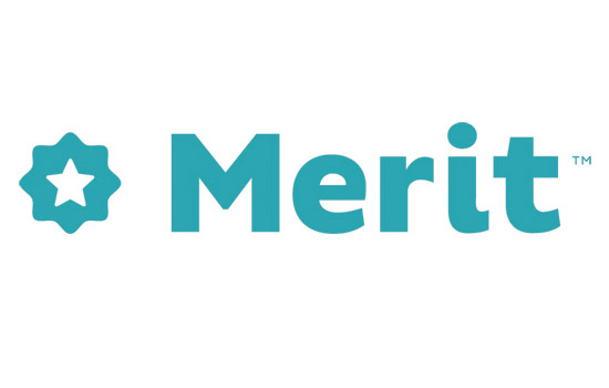 Logo for "Merit pages"