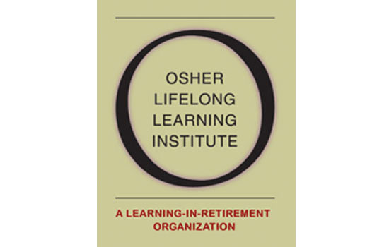 Logo for "Osher Lifelong Learning Institute"
