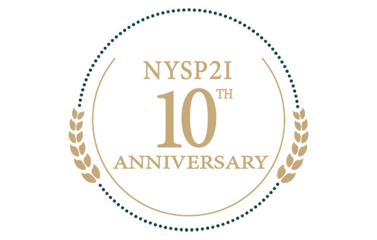 NYSP2I 10th anniversary logo