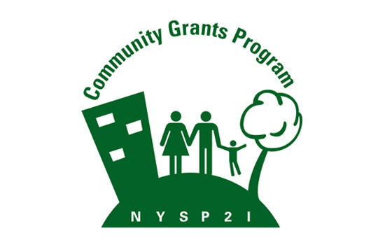 Logo for the "NYSP2I: Community Grants Program"