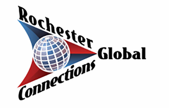 Rochester Global Connections logo.