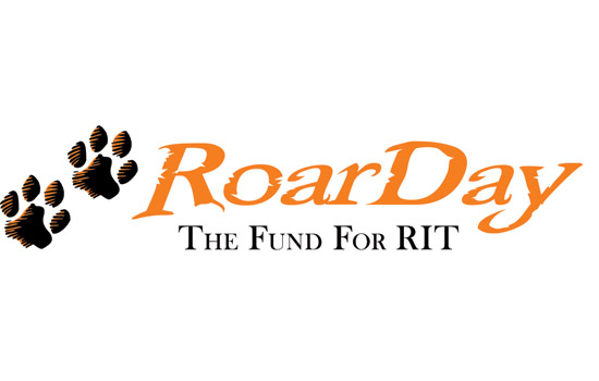 Logo for "RoarDay: The Fund for RIT"