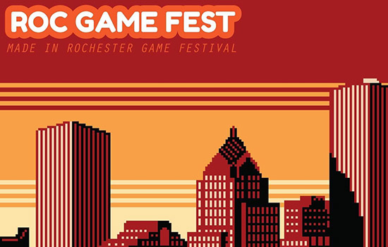 Poster for "Roc Game Fest"