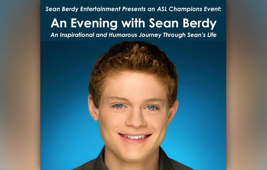 Poster for "An Evening with Sean Berdy"