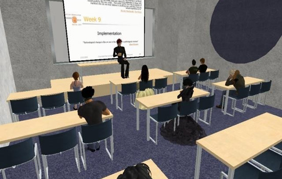 Simulated Online classroom