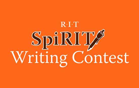Logo for "RIT SpiRIT Writing Contest"
