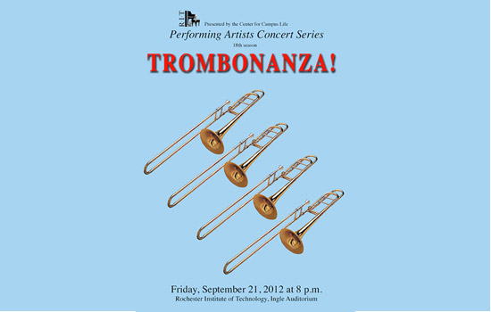 Poster for "Trombonanza!"