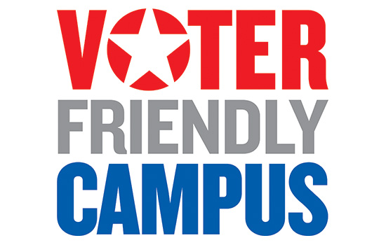 Voter Friendly Campus logo.