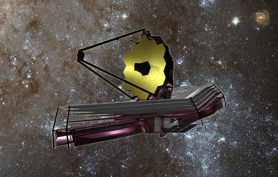 NASA’s James Webb Space Telescope in space.
