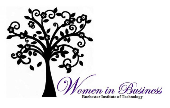 Logo for "Women in Business"