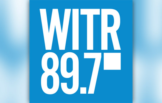 Logo for "WITR 89.7"