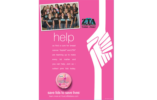 Poster for "ZTA Think Pink"