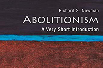 The cover art for Newman's book "Abolitionism: A very short introduction."