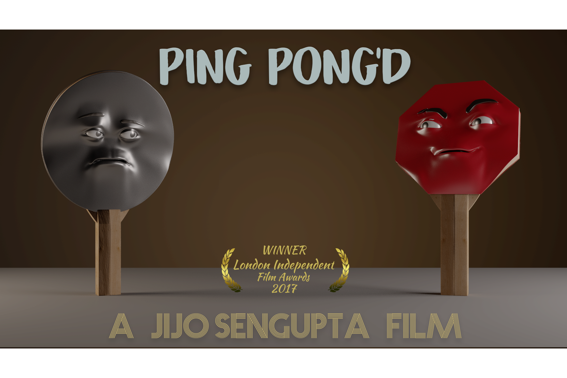 Movie poster of a film created by an MFA student in RIT's School of Film and Animation.