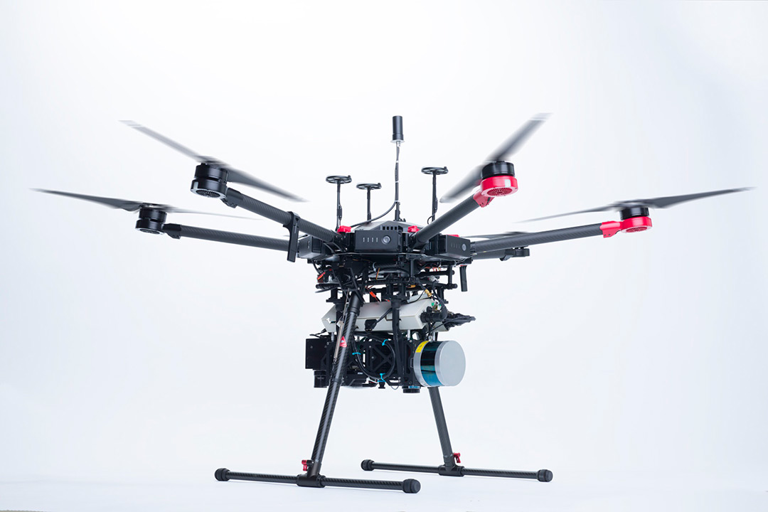 drone on white background