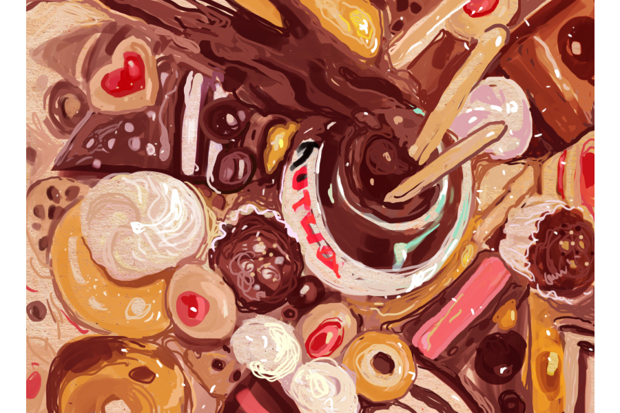 An illustration of sweets
