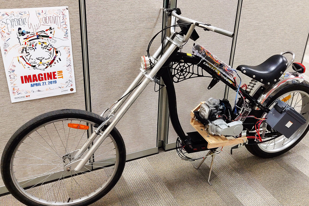 Gas prices got you down Imagine RIT attendees can get up to speed on electric hybrid e bikes RIT