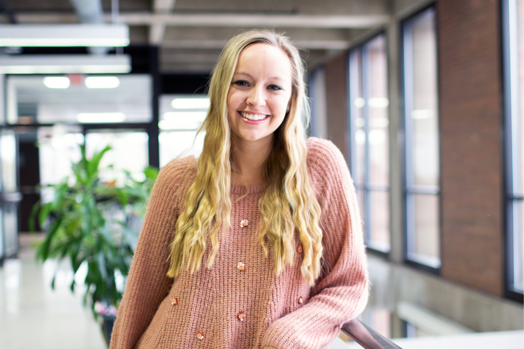 'photo of graduate student Alexandria Shumway'