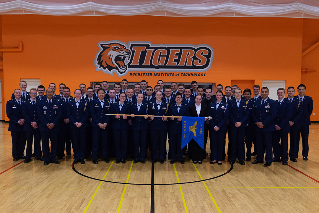 group of ROTC cadets.