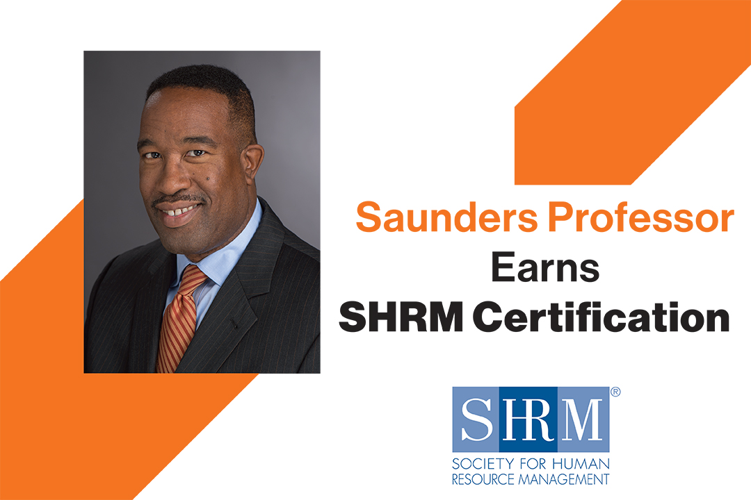 Saunders Professor Torrence Sparkman Earns SHRM Certification