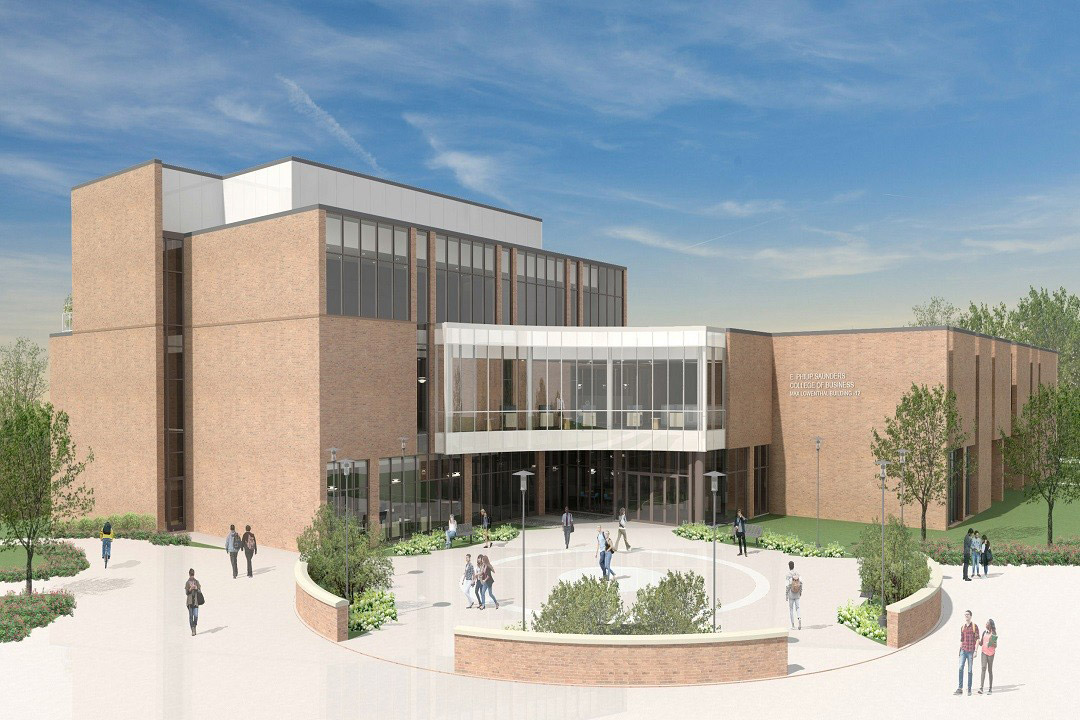 'Saunders College of Business Facility Expansion Rendering'