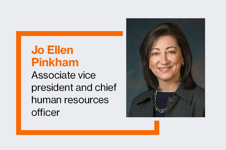 Jo Ellen Pinkham, associate vice president and chief human resource officer 