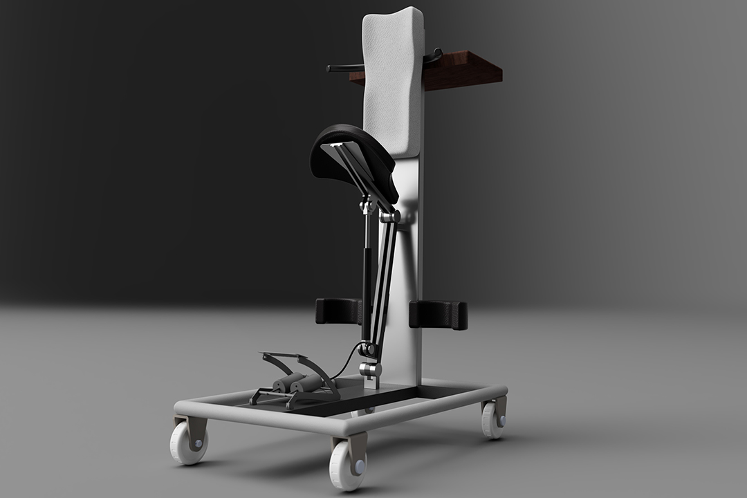 A device that assists people with standing.