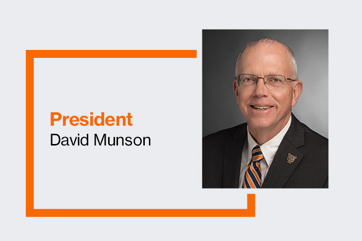 President David Munson.