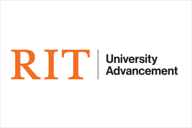 logo for RIT University Advancement.