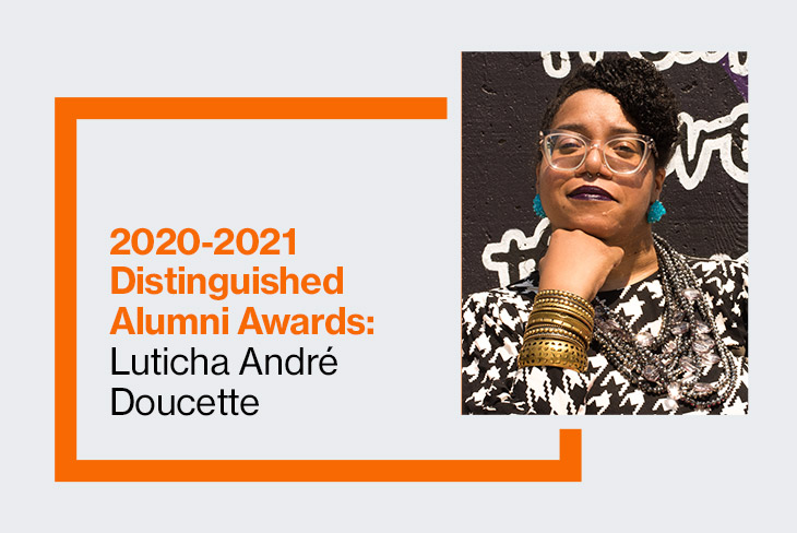 School of Individualized Study 2020-2021 Distinguished Alumna: Luticha Andre Doucette