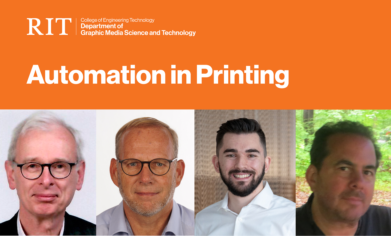 Automation presenters Dr. Thomas Hoffmann-Walbeck,Axel Zöller,Nick Gawreluk and Mark LeDonne