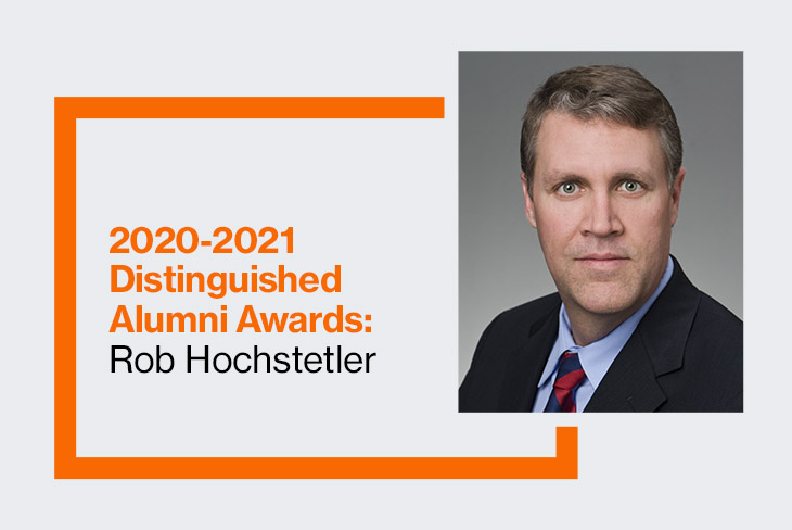 College of Science 2020-2021 Distinguished Alumnus: Rob Hochstetler