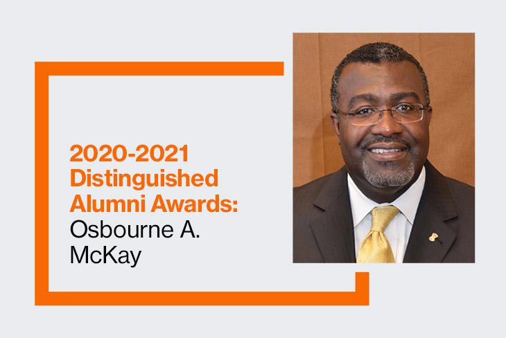 College of Liberal Arts 2020-2021 Distinguished Alumnus: Osbourne A. McKay
