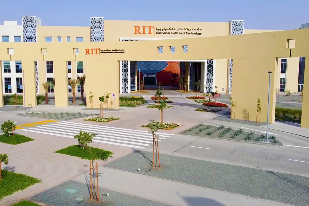 exterior of RIT Dubai campus.