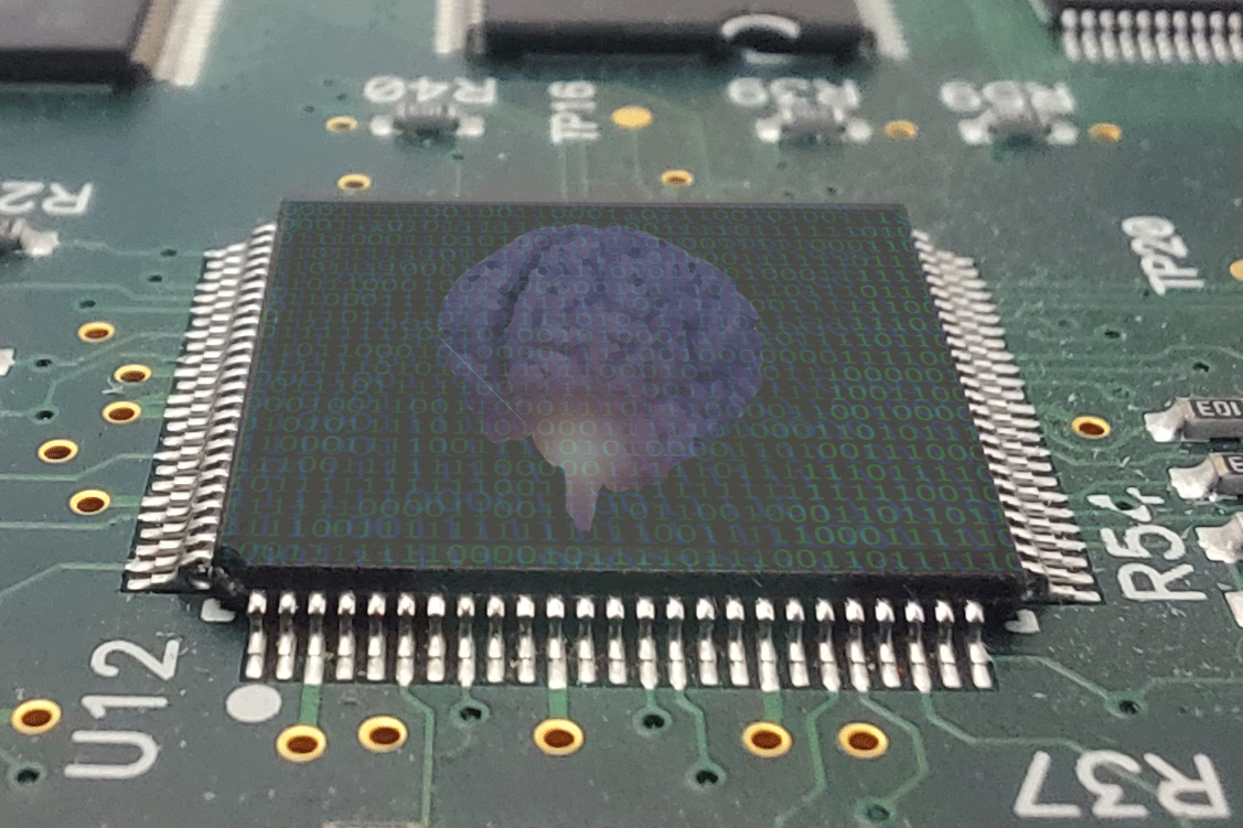 Brain computer chip.
