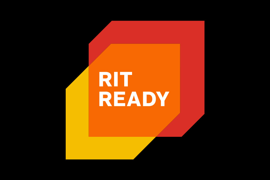 A logo for RIT Ready