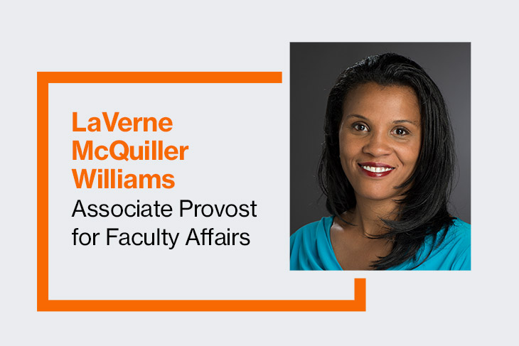 portrait of LaVerne McQuiller Williams, associate provost for Faculty Affairs.