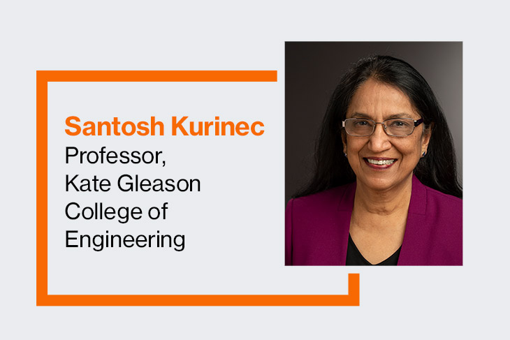 Santosh Kurinec, professor, Kate Gleason College of Engineering.